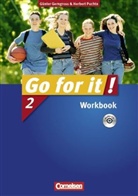 Go for it!, Englisch Sekundarstufe I - 2: Workbook, m. Audio-CD (Kurzfassung)