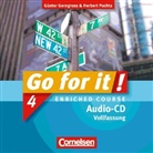 Go for it!, Englisch Sekundarstufe I - Bd.4: Enriched Course, 2 Lieder-/Text-Audio-CDs (Vollfassung) (Hörbuch)