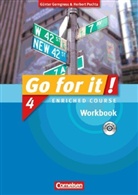 Go for it!, Englisch Sekundarstufe I - 4: Enriched Course, Workbook m. Audio-CD (Kurzfassung)