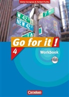 Go for it!, Englisch Sekundarstufe I - 4: Workbook m. Audio-CD (Kurzfassung)