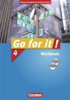 Go for it!, Englisch Sekundarstufe I - 4: Workbook, m. CD-ROM u. Audio-CD (Kurzfassung)