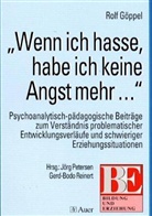 Rolf Göppel - 'Wenn ich hasse, habe ich keine Angst mehr'