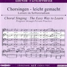 Charles Gounod, Charles Francois Gounod - Cäcilienmesse, Chorstimme Alt, 1 Audio-CD (Audio book)