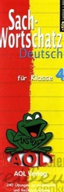 Helga Grimm - Sachwortschatz Deutsch für Klasse 4, Lernkarten