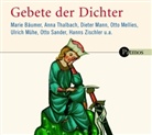 Boris Aljinovic, Monica Bleibtreu, Anuk Ens - Gebete der Dichter, Audio-CD (Hörbuch)