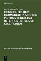 Jör Schönert, Jörg Schönert, Vollhardt, Vollhardt, Friedrich Vollhardt - Geschichte der Hermeneutik und die Methodik der textinterpretierenden Disziplinen