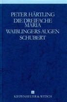 Peter Härtling - Gesammelte Werke, 9 Bde. - 6: Die dreifache Maria. Waiblingers Augen. Schubert