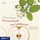 Katharina Hagena, Maren Eggert - Der Geschmack von Apfelkernen, 4 Audio-CDs (Audiolibro)