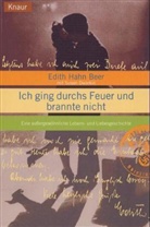 Susan Dworkin, Edith Hahn Beer - Ich ging durchs Feuer und brannte nicht