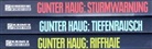 Gunter Haug - Tiefenrausch. Riffhaie. Sturmwarnung, 3 Bde.