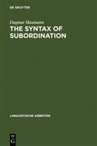 Dagmar Haumann - The Syntax of Subordination
