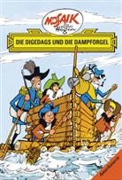 Lothar Dräger, Hannes Hegen, Hannes Hegen, Hannes Hegen, Lothar Dräger, Hanne Hegen... - Die Digedags, Amerikaserie - Bd.10: Die Digedags und die Dampforgel
