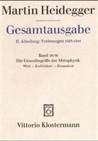 Martin Heidegger - Gesamtausgabe - 29/30: Die Grundbegriffe der Metaphysik