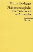 Martin Heidegger, Günther Neumann - Phänomenologische Interpretationen zu Aristoteles