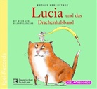 Rudolf Herfurtner, Hannelore Hoger - Lucia und das Drachenhalsband, 3 Audio-CDs (Audiolibro)