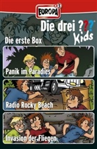 Alfred Hitchcock - Die drei Fragezeichen-Kids, Die 1. Box, Folge 1-3, 3 Cassetten. Box.1