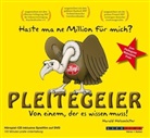 Harald Holzenleiter, Detlef Bierstedt - Pleitegeier, Audio-CD u. DVD (Audio book)