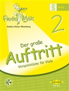 Andrea Holzer-Rhomberg, Andrea Holzer-Rhomberg - Fiedel-Max für Viola - Der große Auftritt, m. Audio-CD. Bd.2
