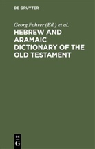 Georg Fohrer, Hans W. Hoffmann, Friedrich Huber, Friedrich Huber et al, Jochen Vollmer, Han W Hoffmann... - Hebrew and Aramaic Dictionary of the Old Testament