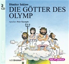 Dimiter Inkiow, Peter Kaempfe - Die Götter des Olymp, 2 Audio-CDs (Audio book)