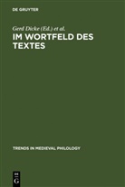 Gerd Dicke, Manfre Eikelmann, Manfred Eikelmann, Burkhard Hasebrink - Im Wortfeld des Textes
