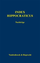 Anargyros Anastassiou, Anargyro Anastassiou, Anargyros Anastassiou, Irmer, Irmer, Dieter Irmer - Index Hippocraticus. Nachträge