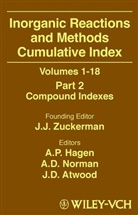 Jim D. Atwood, A. P. Hagen, A. D. Norman, J. J. Zuckerman, JJ Zuckerman, ZUCKERMAN J J... - Inorganic Reactions and Methods - Ind. 2: Inorganic Reactions and Methods, Cumulative Index, Part 2