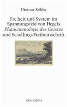 Dietmar Köhler, Christoph Jamme, Klaus Vieweg - jena-sophia - Bd.8: Freiheit und System im Spannungsfeld von Hegels 'Phänomenologie des Geistes' und Schellings 'Freiheitsschrift'