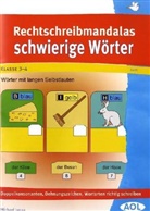 Michael Junga - Rechtschreibmandalas, schwierige Wörter