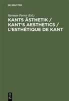 Immanuel Kant, Herma Parret, Herman Parret - Kants Ästhetik. Kant's Aesthetics. L' esthetique de Kant