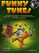 Jaap Kastelein - Funny Tunes, für Sopranblockflöte, m. Audio-CD