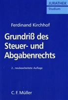 Ferdinand Kirchhof - Grundriß des Steuer- und Abgabenrechts
