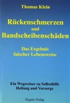Thomas Klein - Rückenschmerzen und Bandscheibenschäden