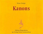 Klaus Knigge - Kanons