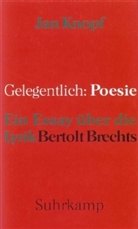 Jan Knopf - Gelegentlich: Poesie