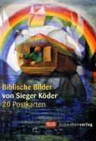 Sieger Köder, Sieger Köder - Biblische Bilder, Postkartenbuch