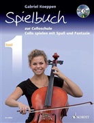 Gabriel Koeppen - Cello spielen mit Spaß und Fantasie, Spielbuch für 1-3 Violoncelli, teilweise mit Klavier, m. Audio-CD. Bd.1