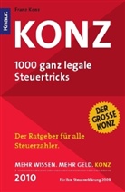 Franz Konz - Konz 2010, 1000 ganz legale Steuertricks