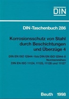 Korrosionsschutz von Stahl durch Beschichtungen und Überzüge - 4: DIN EN ISO 12944-1 bis DIN EN ISO 12944-8, Normenreihen DIN EN ISO 11124, 11125, 11126 und 11127