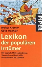 Walter Krämer, Götz Trenkler - Lexikon der populären Irrtümer