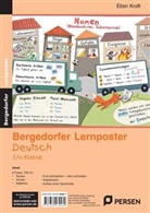 Ellen Kraft - Lernposter Deutsch 3./4.Klasse, 6 Poster für den Klassenraum