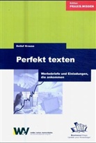 Detlef Krause - Perfekt texten