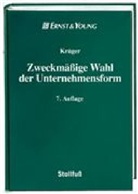 Dirk Krüger - Zweckmäßige Wahl der Unternehmensform
