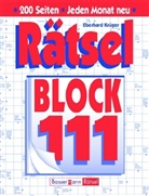 Eberhard Krüger - Rätselblock. Bd.111
