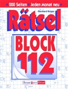Eberhard Krüger - Rätselblock. Bd.112