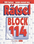 Eberhard Krüger - Rätselblock. Bd.114