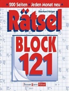 Eberhard Krüger - Rätselblock. Bd.121