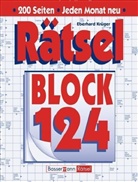Eberhard Krüger - Rätselblock. Bd.124