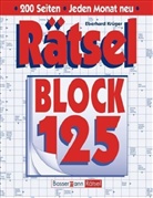 Eberhard Krüger - Rätselblock. Bd.125