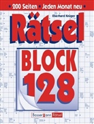 Eberhard Krüger - Rätselblock. Bd.128